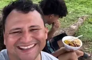 Picoenses são confundidos com moradores de rua e recebem marmitas em Oeiras (Foto: Reprodução)