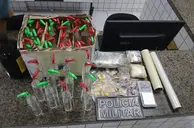 PM apreende ecstasy, lança-perfume e maconha dentro de residência em Parnaíba