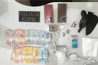 Polícia apreende arma, drogas e dinheiro em operação contra tráfico em Campo Maior