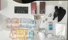 Polícia apreende arma, drogas e dinheiro em operação contra tráfico em Campo Maior