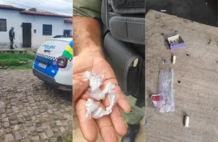 Polícia apreende drogas em quitinetes usadas como 'boca de fumo' em Teresina (Foto: Repórter 12/Conecta Piauí)