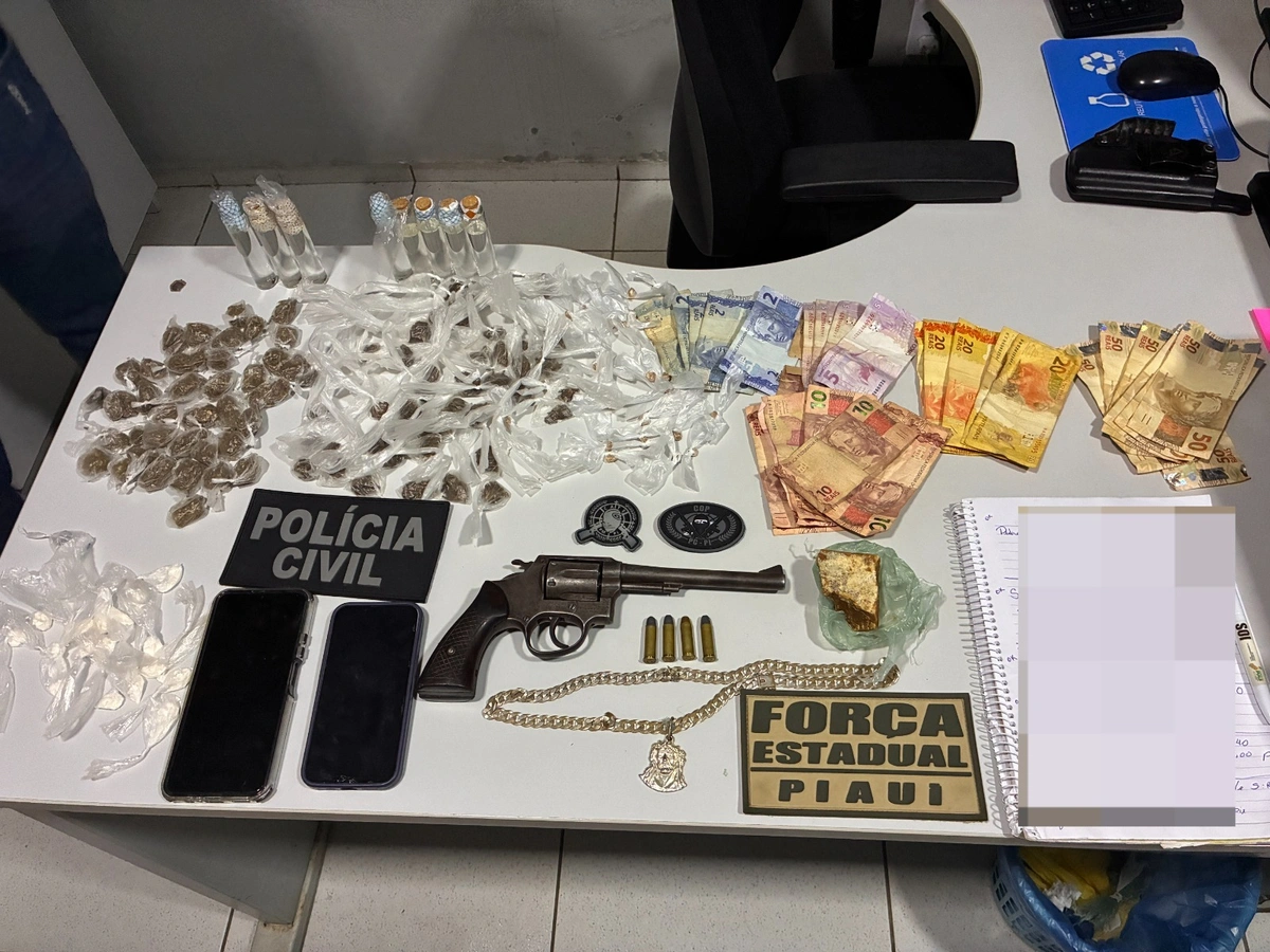 Polícia Civil prende suspeitos e apreende drogas em operação em Água Branca