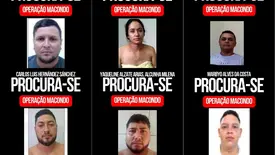 Polícia divulga foto de suspeitos foragidos em operação contra agiotagem no Piauí (Foto: Divulgação/SSP-PI)