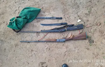 Polícia Militar apreende armas de fogo na zona rural de Curralinhos