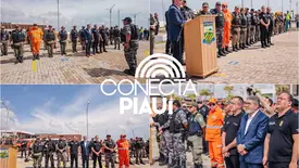 Polícia Militar lança a Operação Carnaval no Litoral 2026 em Parnaíba (Foto: SD Thiago Amaral / ASCOM PMPI)