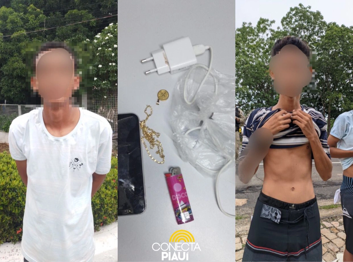 Polícia Militar prende dois suspeitos de assalto a corredores em Teresina