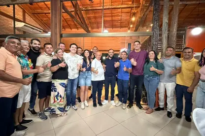 Pompilim recepciona deputados durante Carnaval em São Miguel do Tapuio