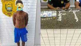 Ponto de tráfico de drogas é desarticulado em Parnaíba (Foto: Reprodução)