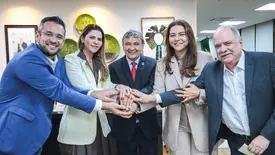 Prefeita Fernanda Marques busca recursos em Brasília para Luzilândia (Foto: Reprodução)