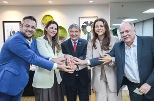 Prefeita Fernanda Marques busca recursos em Brasília para Luzilândia (Foto: Reprodução)