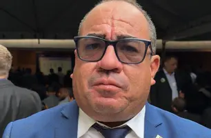 Prefeito de Gilbués, Amiltinho, participa de mobilização nacional em Brasília (Foto: Conecta Piauí)