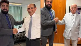 Prefeito de Guadalupe cumpre agenda em Brasília em busca de novos investimentos (Foto: Reprodução)