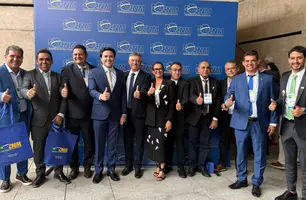 Prefeitos do Piauí se mobilizam em Brasília contra pautas que afetam municípios (Foto: Conecta Piauí)