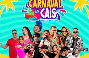 Prefeitura de Amarante divulga programação oficial do Carnaval no Cais 2026 (Foto: Reprodução)