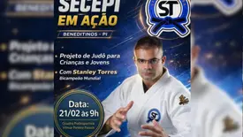 Prefeitura de Beneditinos lança projeto com aulas de judô para crianças e jovens (Foto: Divulgação)