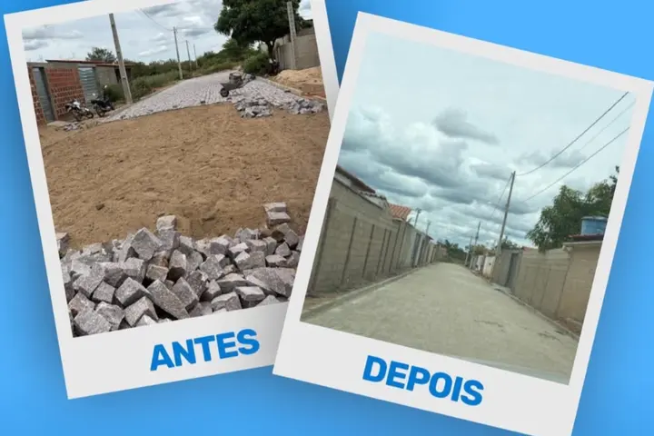Prefeitura de Dirceu Arcoverde entrega nova obra de pavimentação