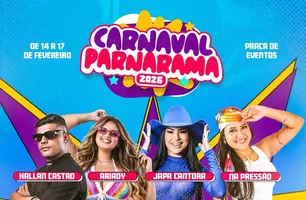 Prefeitura de Parnarama anuncia programação oficial do Carnaval 2026 (Foto: Reprodução)