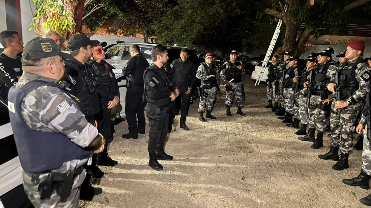 Quadrilha ligada ao tráfico e organizações criminosas é presa no Norte do Piauí