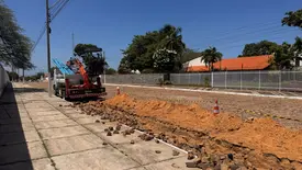 Quase 800 metros de extensões de rede ampliam distribuição de água em Parnaíba (Foto: Reprodução)