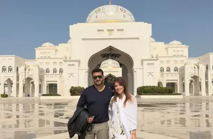 Querido casal de empresários João Eduardo Castro e Yrla Resende estão em Dubai (Foto: Instagram)