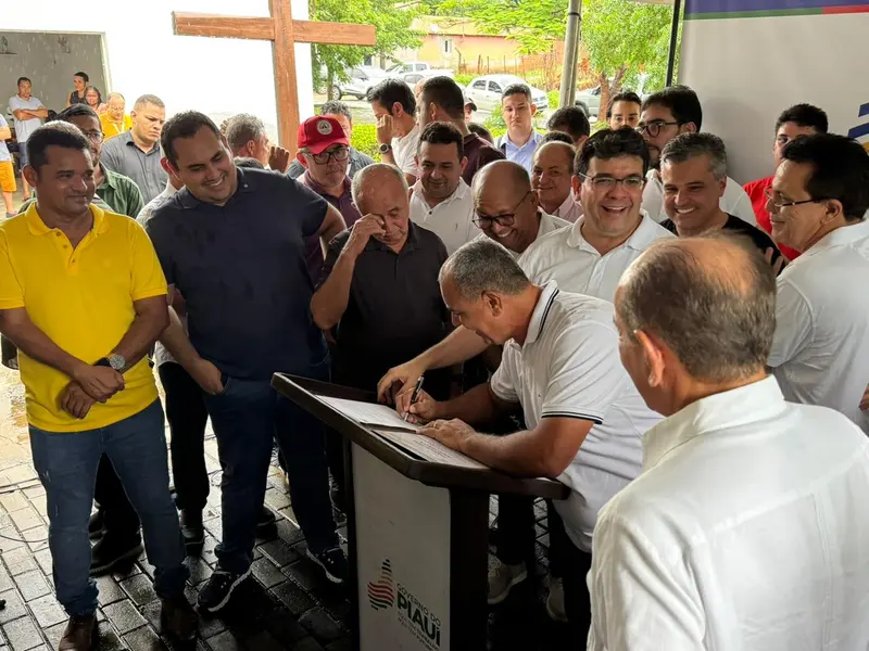 Rafael Fonteles entrega obras e anuncia novos investimentos em Jardim do Mulato