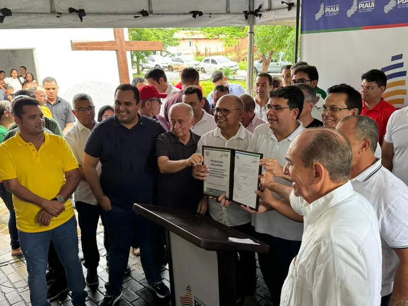 Rafael Fonteles entrega obras e anuncia novos investimentos em Jardim do Mulato