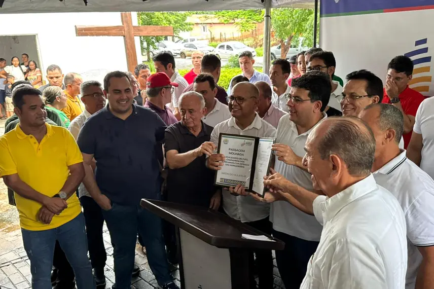 Rafael Fonteles entrega obras e anuncia novos investimentos em Jardim do Mulato
