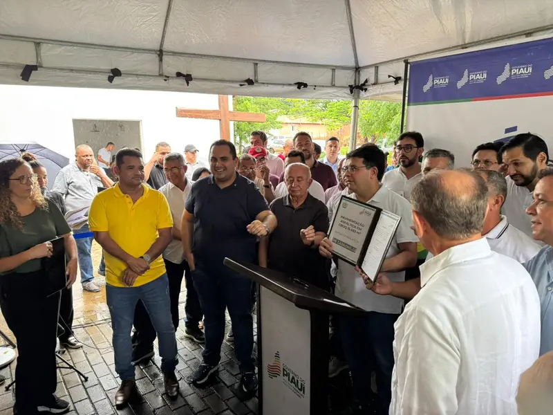 Rafael Fonteles entrega obras e anuncia novos investimentos em Jardim do Mulato