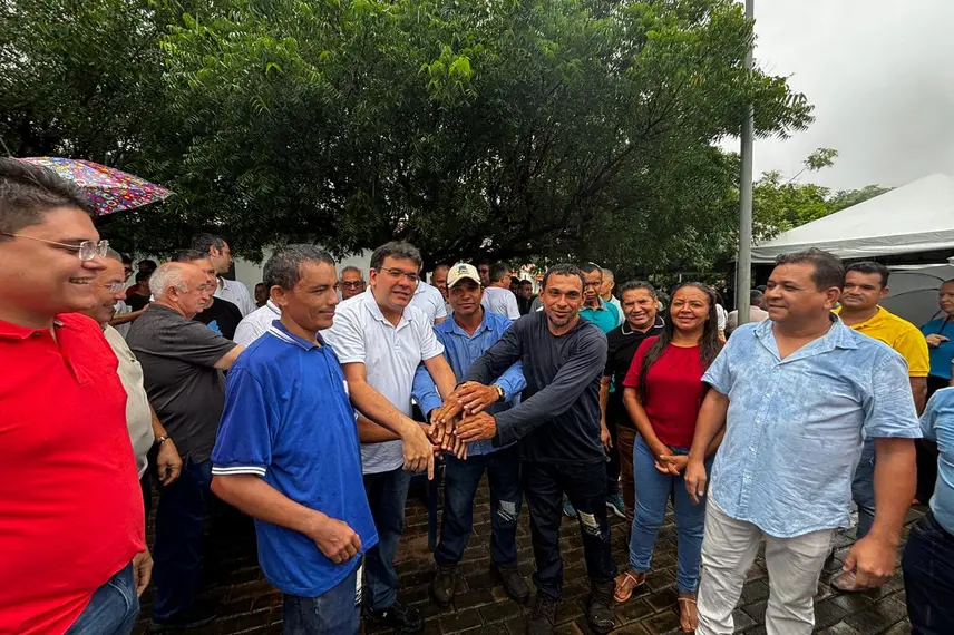 Rafael Fonteles entrega obras e anuncia novos investimentos em Jardim do Mulato
