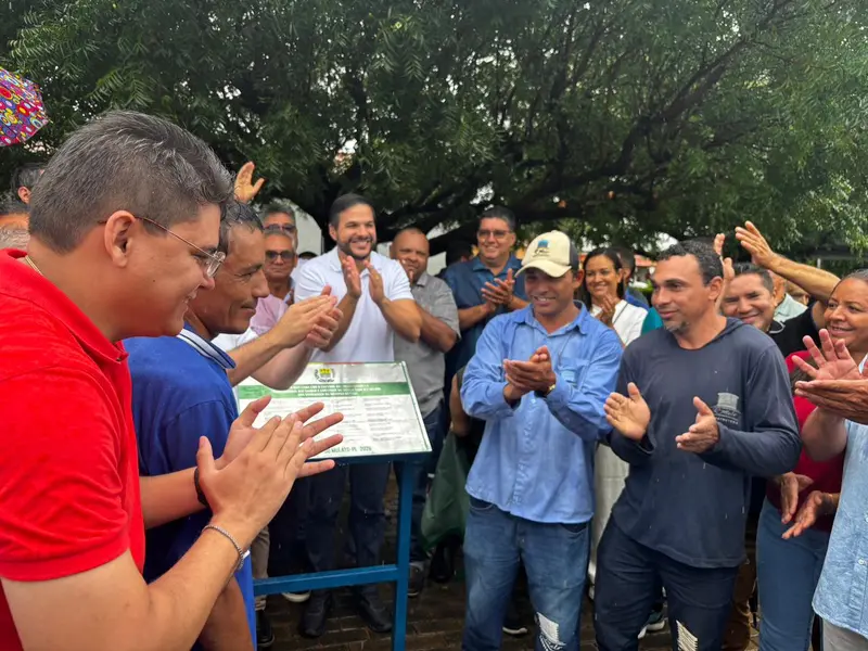 Rafael Fonteles entrega obras e anuncia novos investimentos em Jardim do Mulato