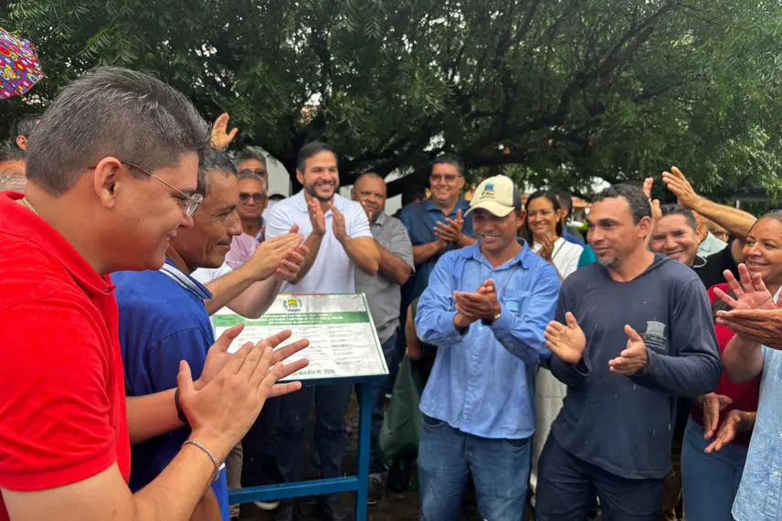 Rafael Fonteles entrega obras e anuncia novos investimentos em Jardim do Mulato