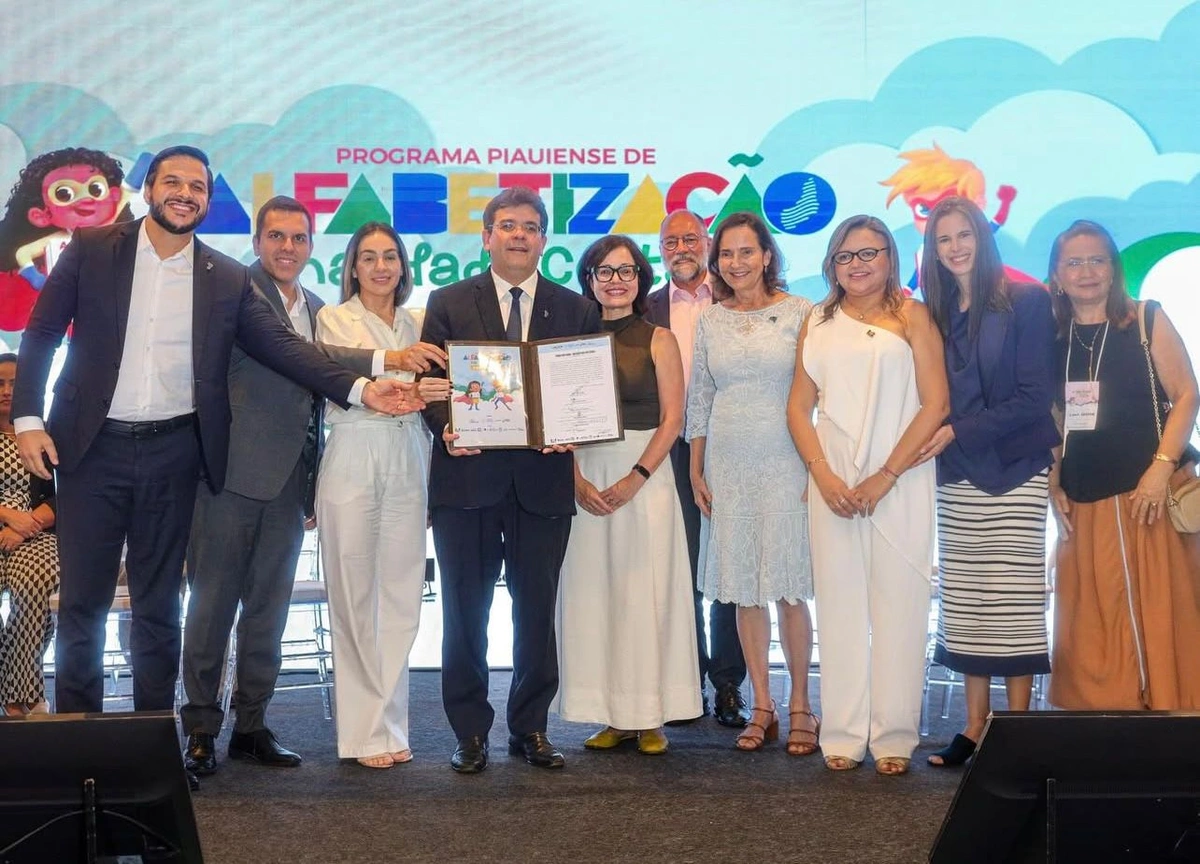 Rafael Fonteles, Isabel Fonteles e Whashington Bandeira em dia de evento