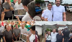 Rafael vistoria obras e amplia pavimentação em São Pedro do Piauí