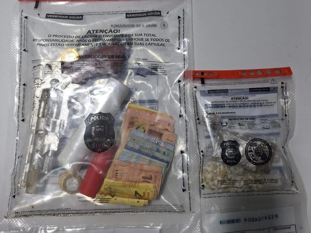 Recém-solto é preso novamente por tráfico em Regeneração