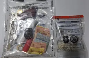 Recém-solto é preso novamente por tráfico em Regeneração (Foto: Reprodução)