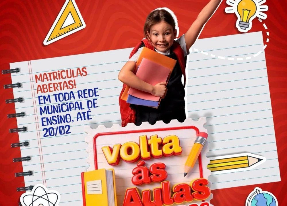 Rede Municipal de Passagem Franca retoma aulas com matrículas abertas até 20/02