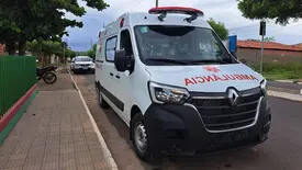 São João do Arraial recebe nova ambulância para reforçar o transporte de pacientes (Foto: Reprodução)