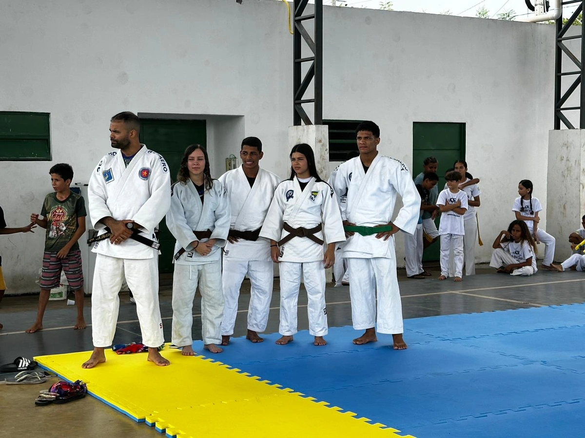 Secepi em Ação chega à cidade de Beneditinos e inicia primeira turma de judô