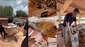 SSP incinera aproximadamente 250 kg de drogas apreendidas em operações no Piauí (Foto: Divulgação/SSP-PI)