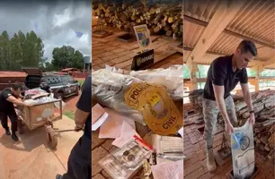 SSP incinera aproximadamente 250 kg de drogas apreendidas em operações no Piauí (Foto: Divulgação/SSP-PI)