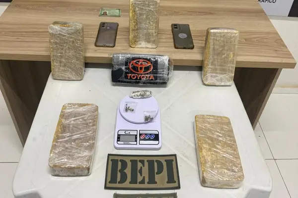 SSP-PI apreende seis quilos de substância análoga ao crack em Teresina