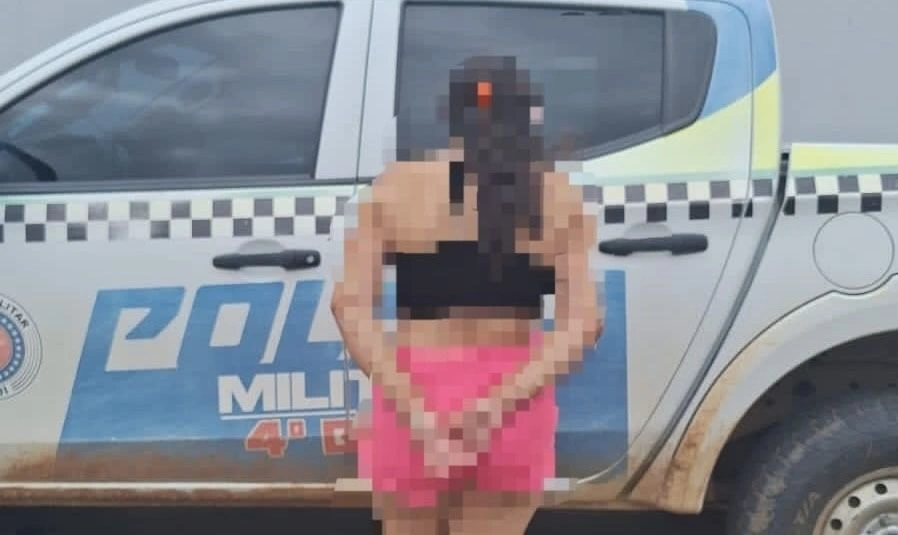 Suspeita de deixar filhos sozinhos para curtir Carnaval é presa em Pio IX