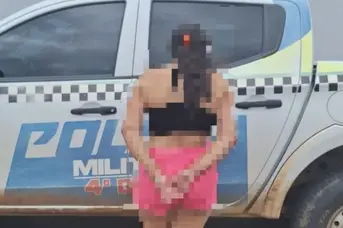 Suspeita de deixar filhos sozinhos para curtir Carnaval é presa em Pio IX