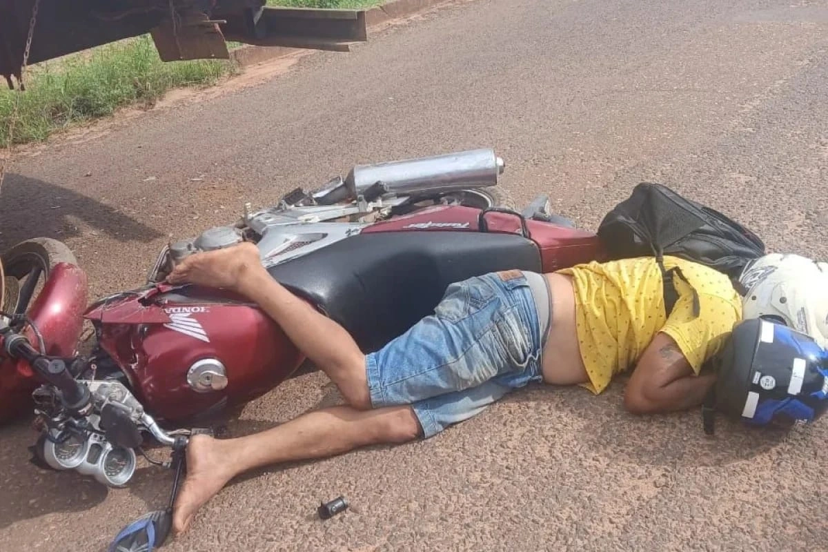 Suspeito de furtar motos é preso após acidente entre Picos e Aroeiras do Itaim