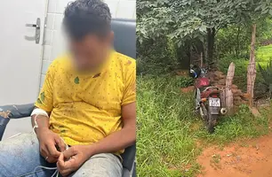 Suspeito de furtar motos é preso após acidente entre Picos e Aroeiras do Itaim (Foto: Reprodução)