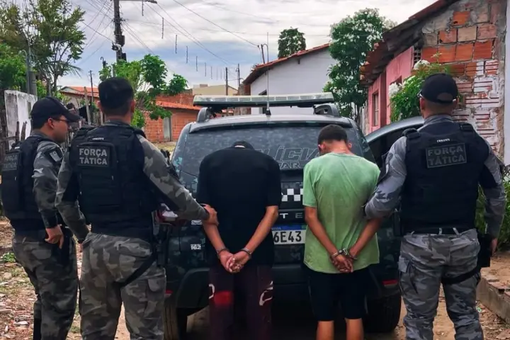 Suspeito é preso em Parnaíba com 61 porções de crack; um menor foi apreendido