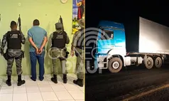 Suspeito especializado em roubar cargas é preso e PM recupera carreta de biscoitos