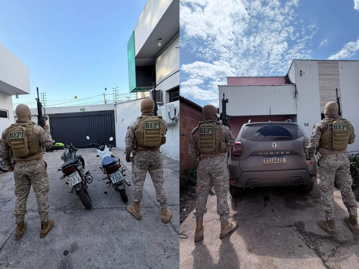 Suspeitos de roubo na zona rural de Teresina são presos em Altos após confissão