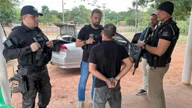 Tecnologia do SPIA acelera prisões e recupera veículo furtado (Foto: Reprodução)