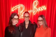 Top piauiense Lais Ribeiro com as modelos Isabeli Fontana e Alessandra Ambrósio